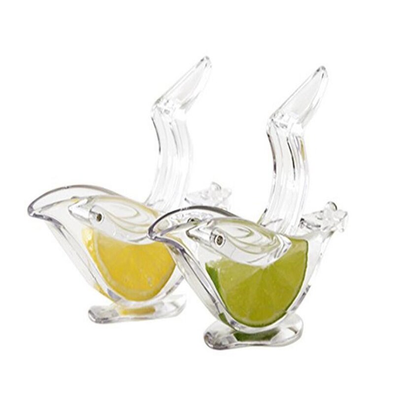 Transparent Fruit Squeezer with Acrylic Lemon Clip